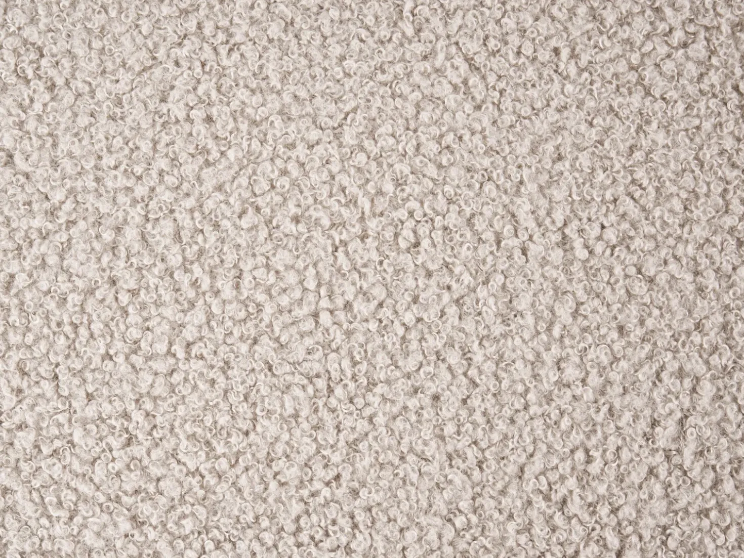 Divano 3 posti SALLA Bouclé Beige con ottomana