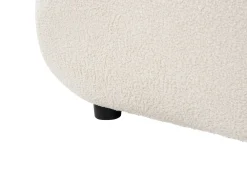 Divano 3 posti SALLA Bouclé Bianco sporco