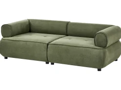 Divano 3 posti SALLA Tessuto Verde