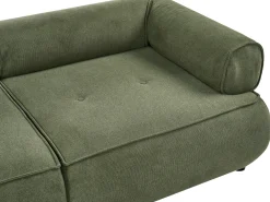 Divano 3 posti SALLA Tessuto Verde