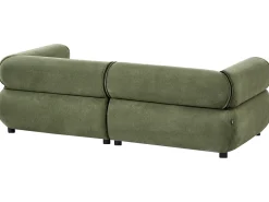 Divano 3 posti SALLA Tessuto Verde