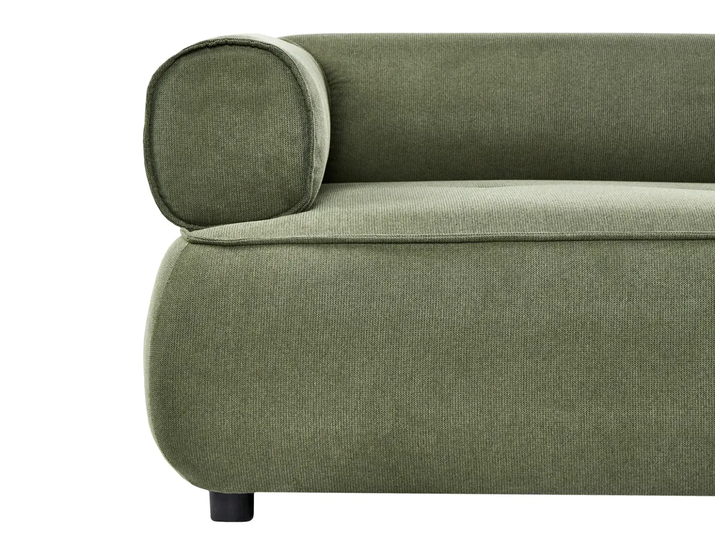Divano 3 posti SALLA Tessuto Verde