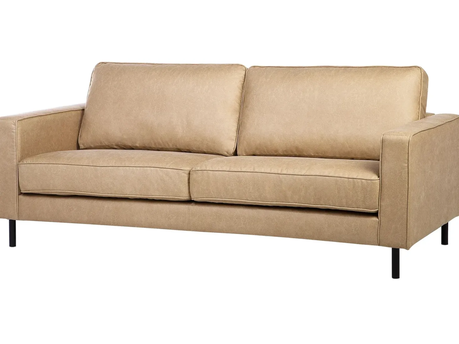 Divano 3 posti SAVALEN Pelle sintetica Beige