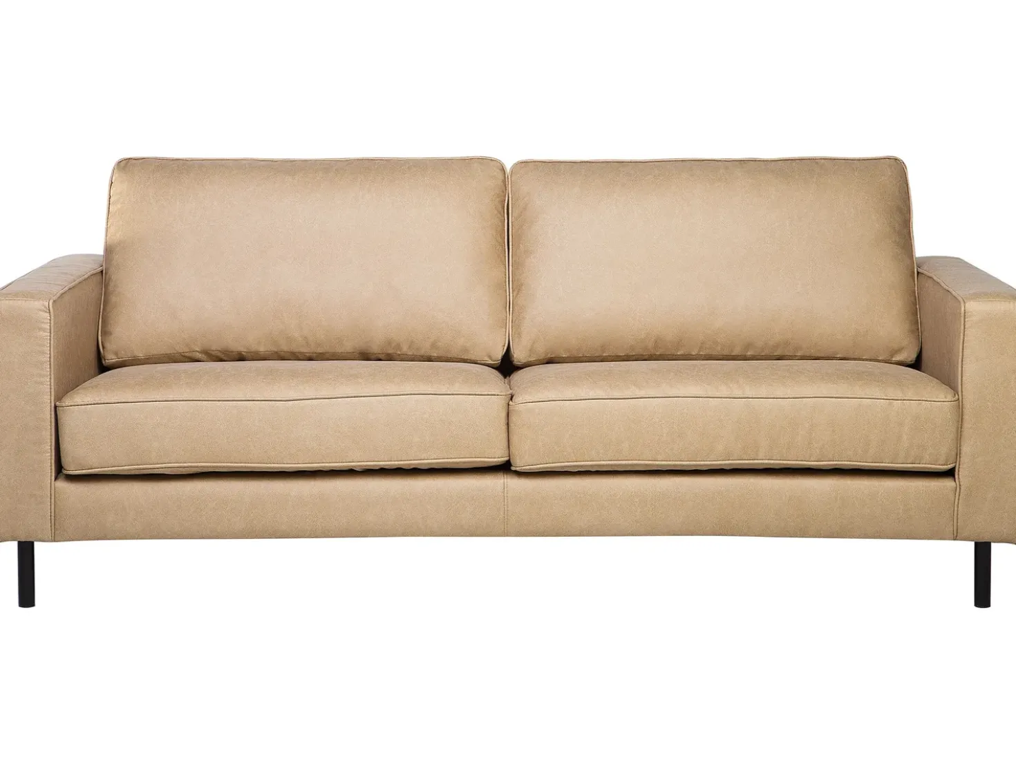 Divano 3 posti SAVALEN Pelle sintetica Beige
