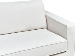 Divano 3 posti SAVALEN Tessuto Bianco sporco