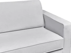 Divano 3 posti SAVALEN Tessuto Grigio chiaro