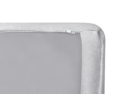 Divano 3 posti SAVALEN Tessuto Grigio chiaro