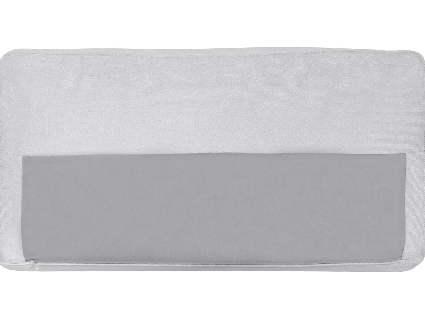 Divano 3 posti SAVALEN Tessuto Grigio chiaro
