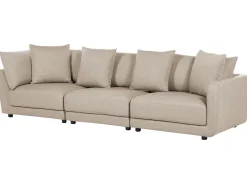Divano 3 posti SIGTUNA Tessuto Beige