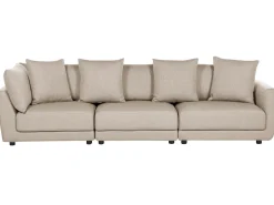 Divano 3 posti SIGTUNA Tessuto Beige