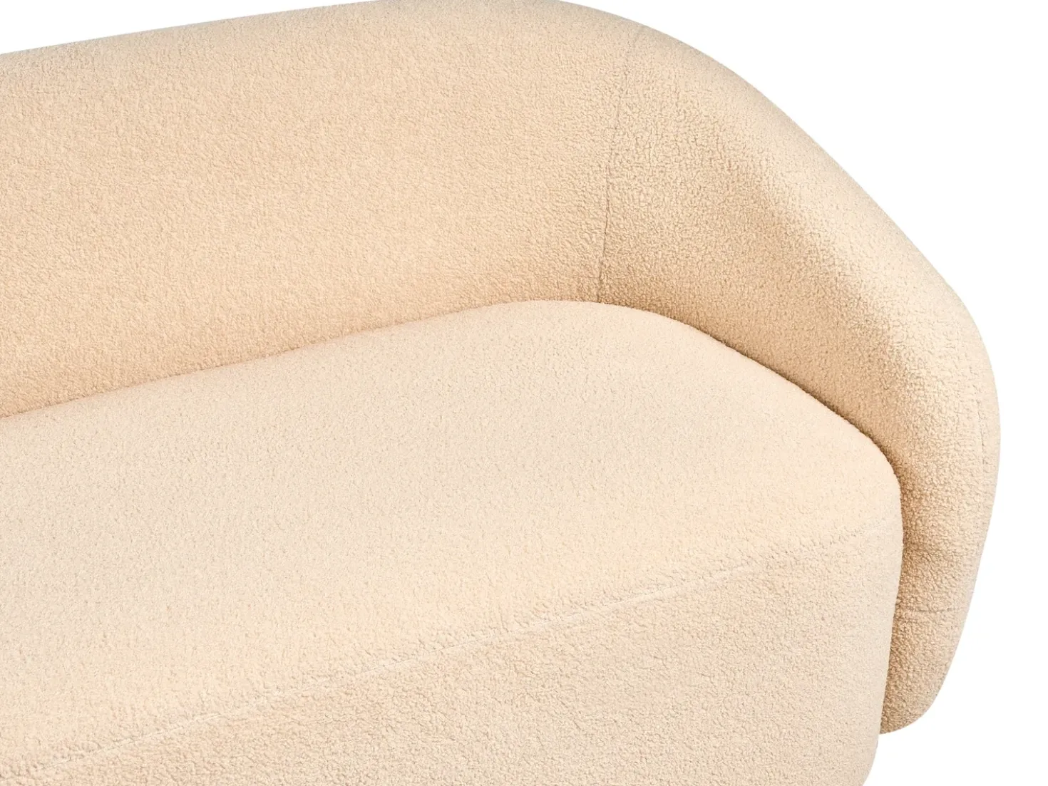 Divano 2 posti SIPO Bouclé Beige