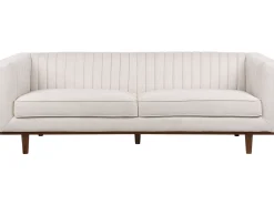 Divano 3 posti SKAULE Tessuto Beige
