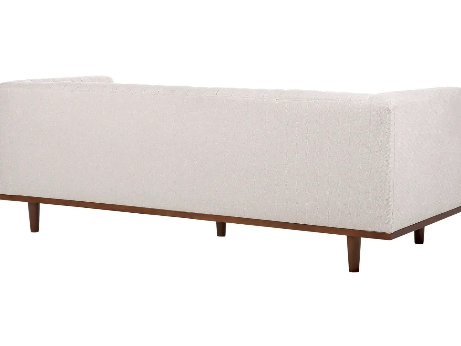 Divano 3 posti SKAULE Tessuto Beige