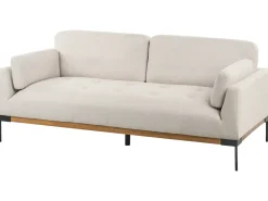 Divano 3 posti SKAVEN Tessuto Beige chiaro