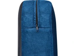 Divano 3 posti SKIEN Velluto Blu marino