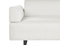 Divano 3 posti SOKNA Tessuto Beige chiaro con tavoli