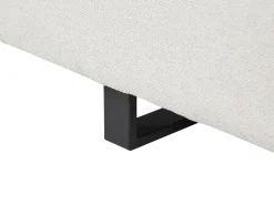 Divano 3 posti SOKNA Tessuto Beige chiaro con tavoli