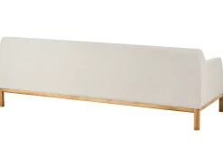 Divano 3 posti SOSJO Tessuto Beige chiaro