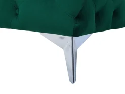 Divano 3 posti SOTRA Velluto Verde smeraldo