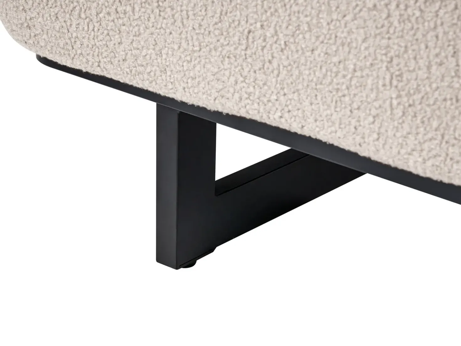 Divano 3 posti SVANEK Bouclé Beige