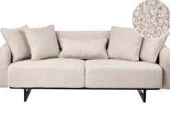 Divano 3 posti SVANEK Bouclé Beige