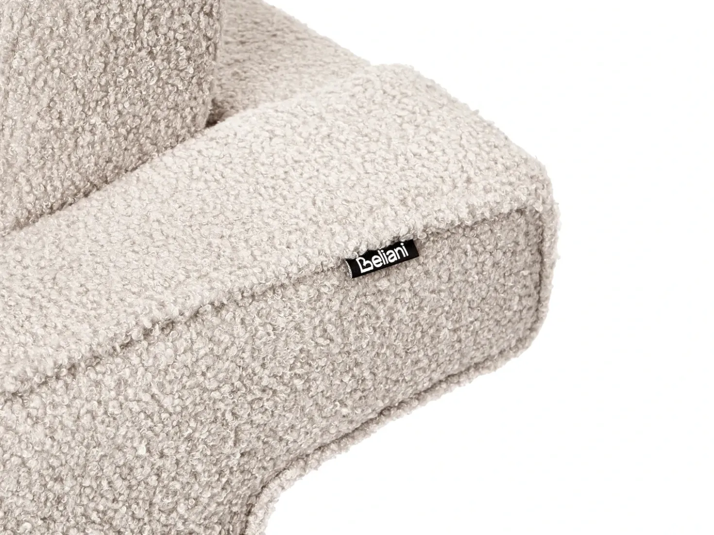 Divano 3 posti SVANEK Bouclé Beige