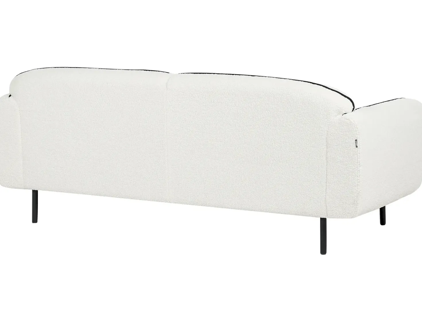 Divano 3 posti TONSBERG Bouclé Bianco