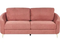 Divano 3 posti TROSA Tessuto Rosa