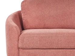 Divano 3 posti TROSA Tessuto Rosa