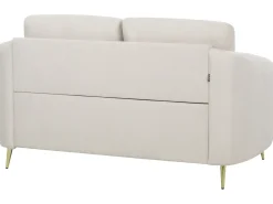Divano 2 posti TROSA Tessuto Beige chiaro