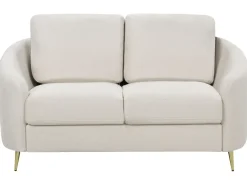 Divano 2 posti TROSA Tessuto Beige chiaro