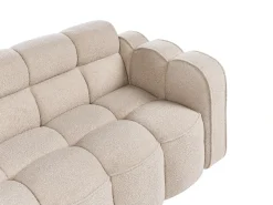 Divano 2 posti UTANA Bouclé Beige