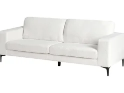Divano 3 posti VADSTENA Bouclé Bianco sporco