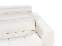 Divano 2 posti VEGAMO Bouclé Bianco