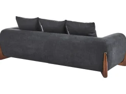 Divano 3 posti VINLIDEN Nero