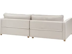 Divano 3 posti VINSTRA Tessuto Beige