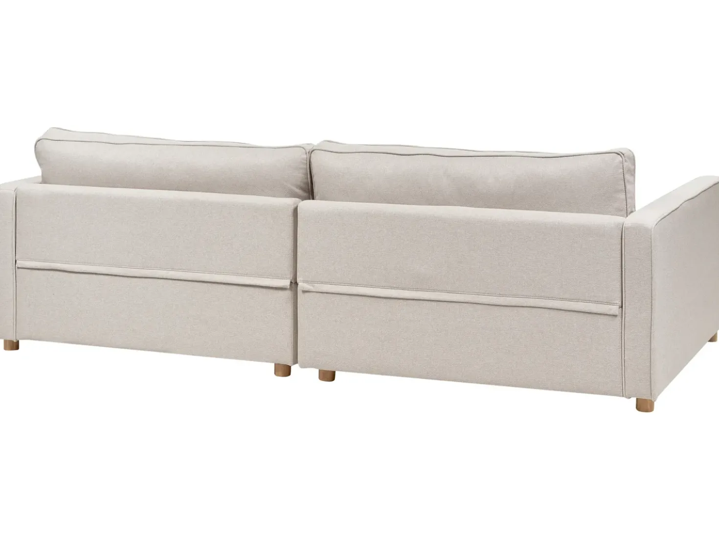 Divano 3 posti VINSTRA Tessuto Beige