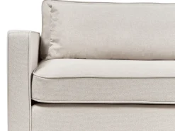 Divano 3 posti VINSTRA Tessuto Beige