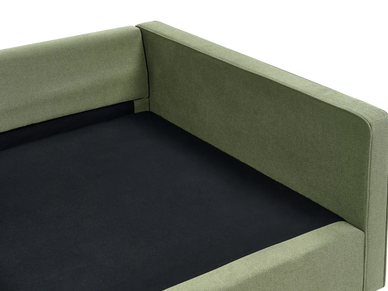 Divano 3 posti VINSTRA Tessuto Verde