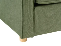 Divano 3 posti VINSTRA Tessuto Verde