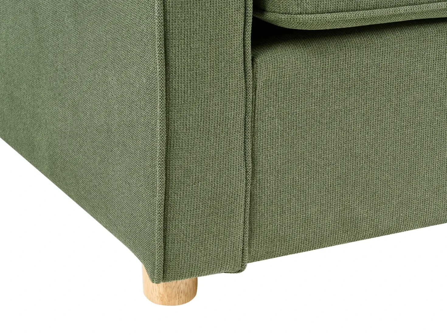 Divano 3 posti VINSTRA Tessuto Verde