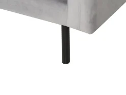 Divano 3 posti VINTERBRO Velluto Grigio