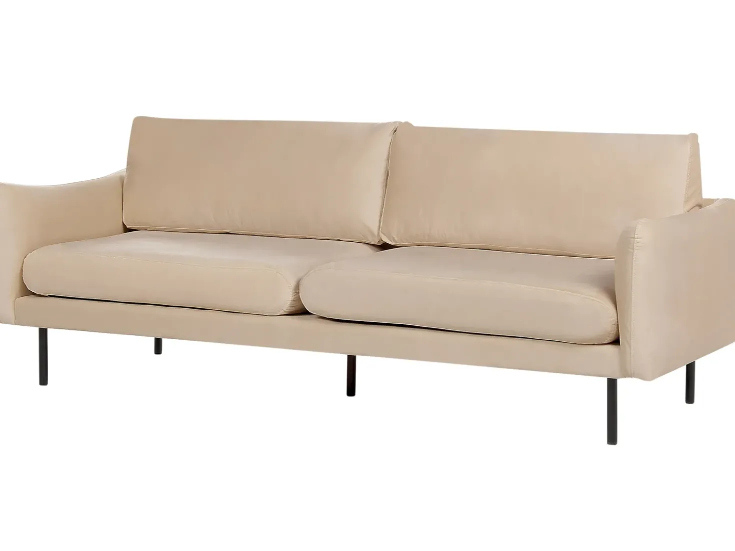 Divano 3 posti VINTERBRO Velluto Beige