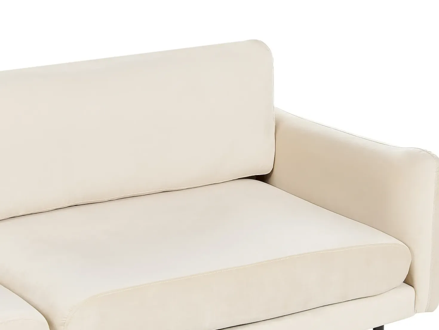 Divano 3 posti VINTERBRO Velluto Beige chiaro