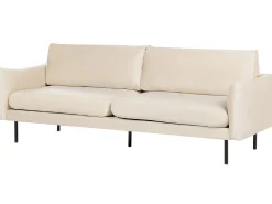 Divano 3 posti VINTERBRO Velluto Beige chiaro