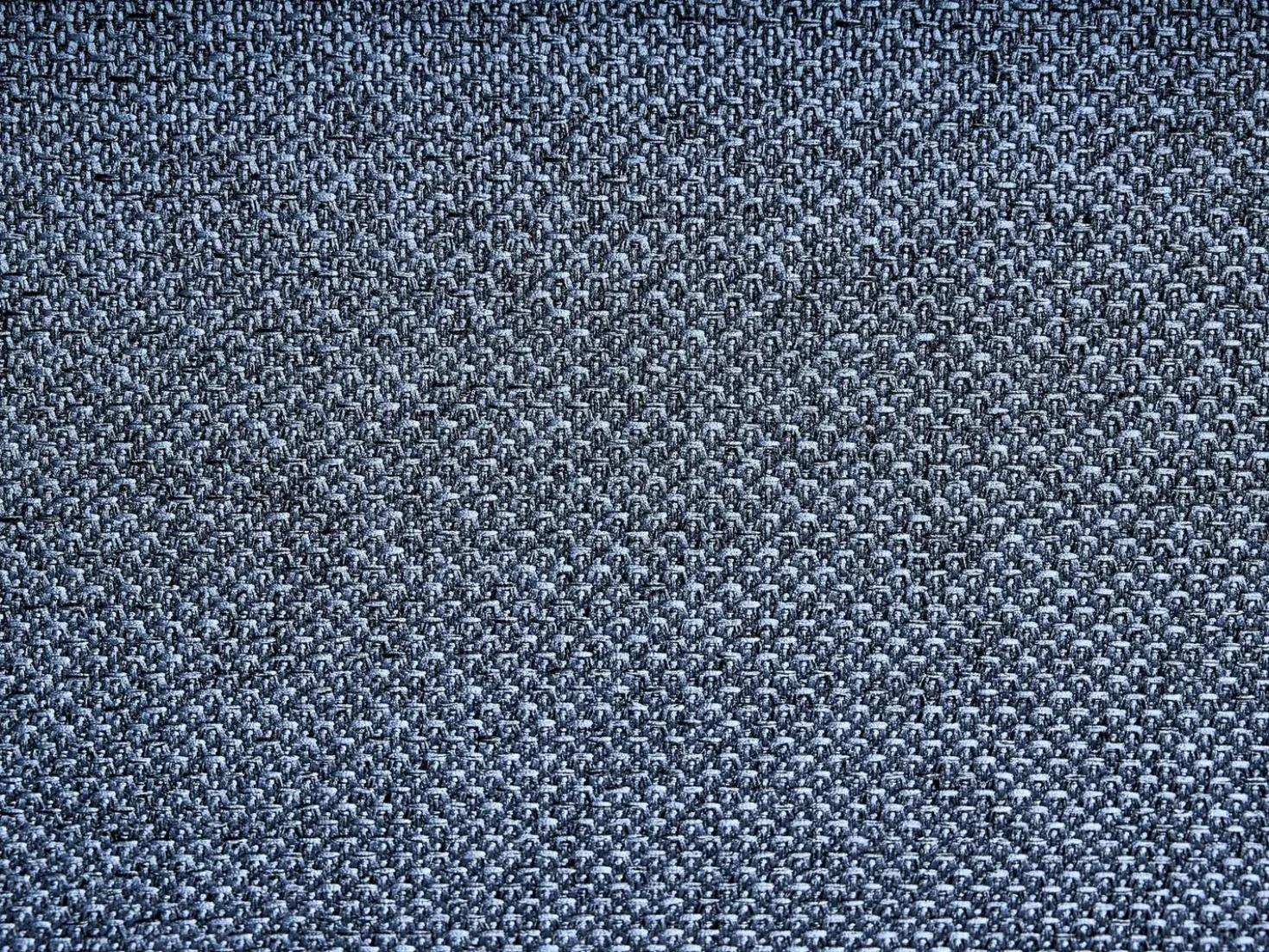 Divano 3 posti VORGOD Tessuto Blu scuro