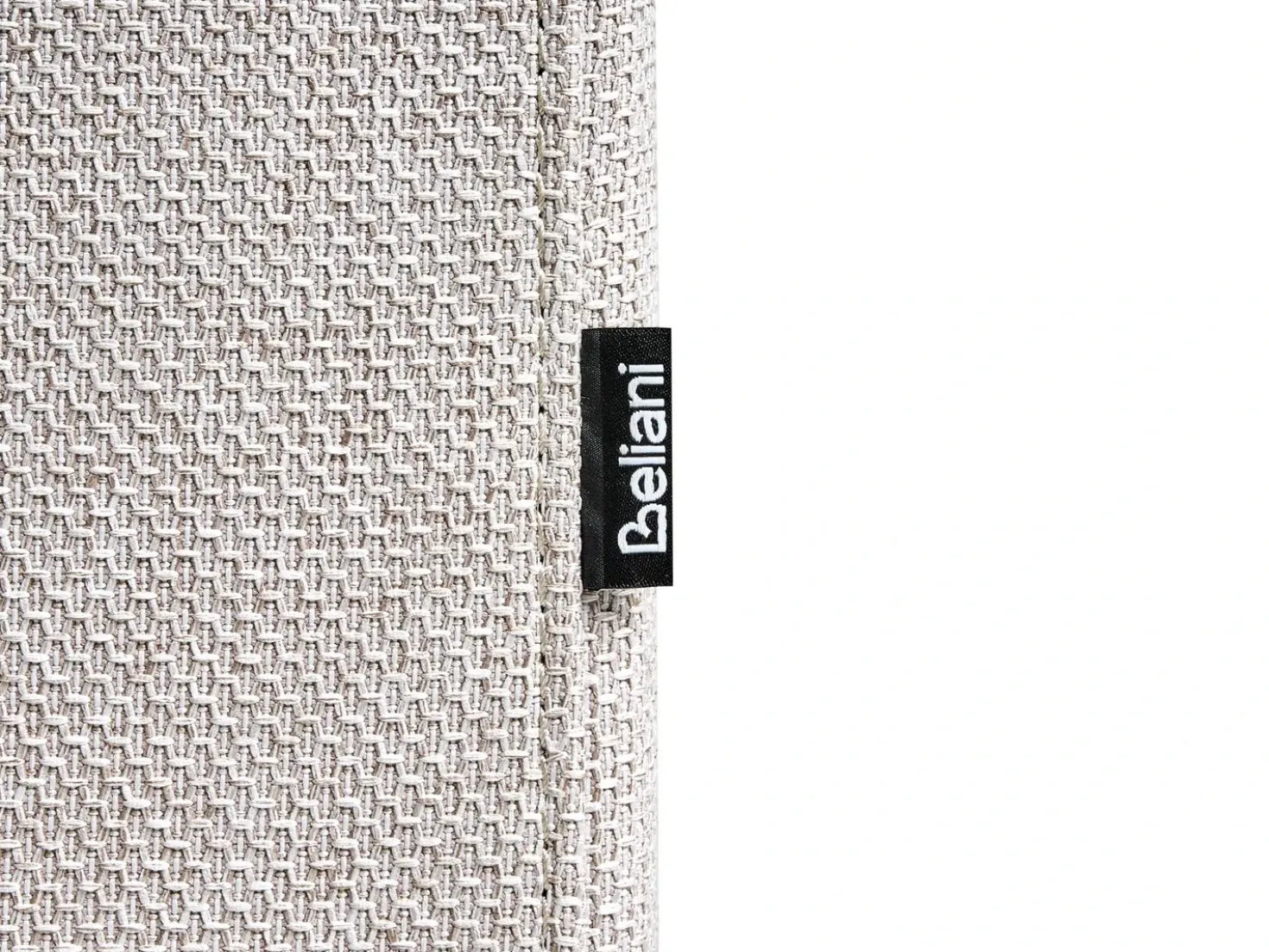Divano 3 posti VORGOD Tessuto Beige chiaro