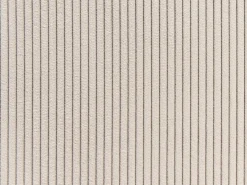 Divano angolare 2 posti BREDA Velluto a coste Beige Lato Sinistro