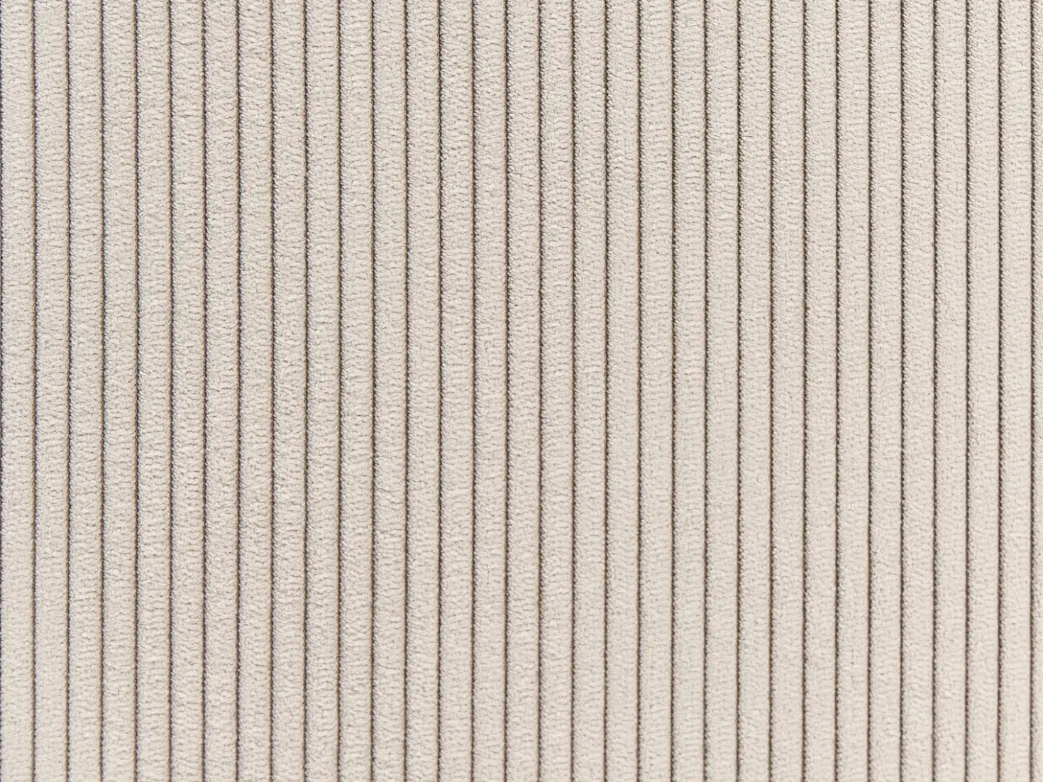 Divano angolare 4 posti BREDA Velluto a coste Beige Lato destro