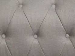 Divano angolare 6 posti CHESTERFIELD Tessuto Beige Lato destro